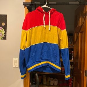 Color block sweatshirt